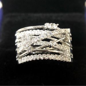 Sterling Silver CZ Ring